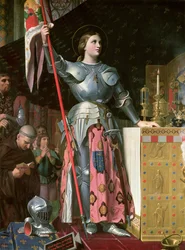 Joan of Arc at the Coronation of King Charles VII, 17th July 1429